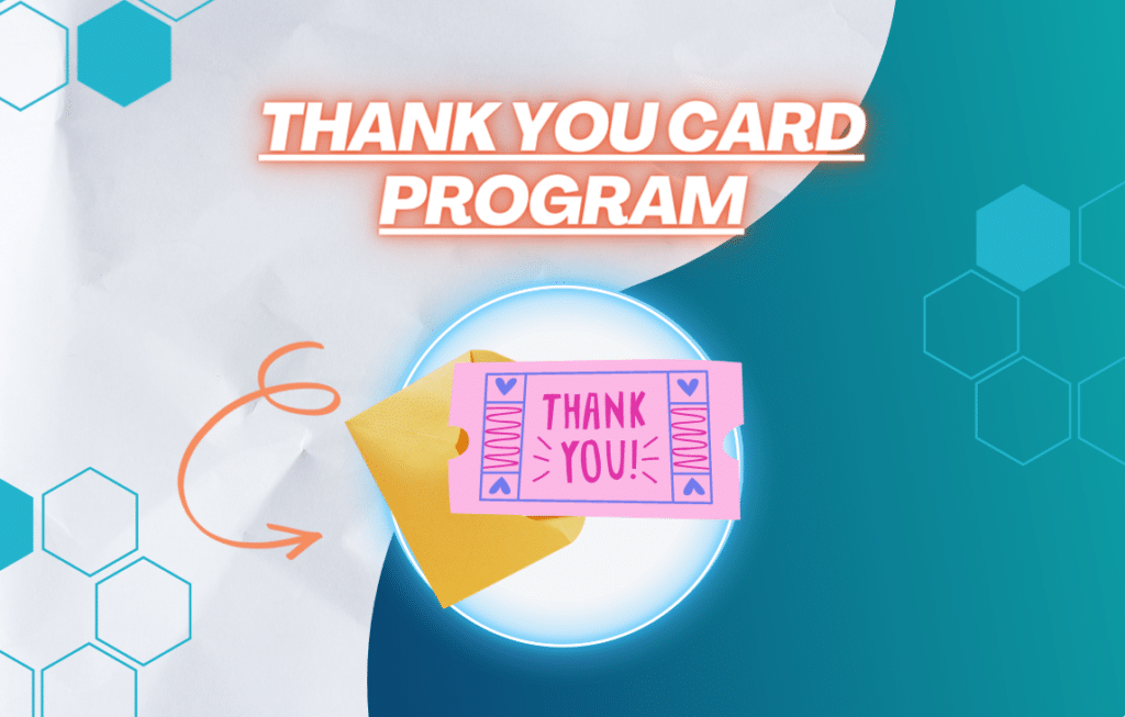Thank you card Program Image