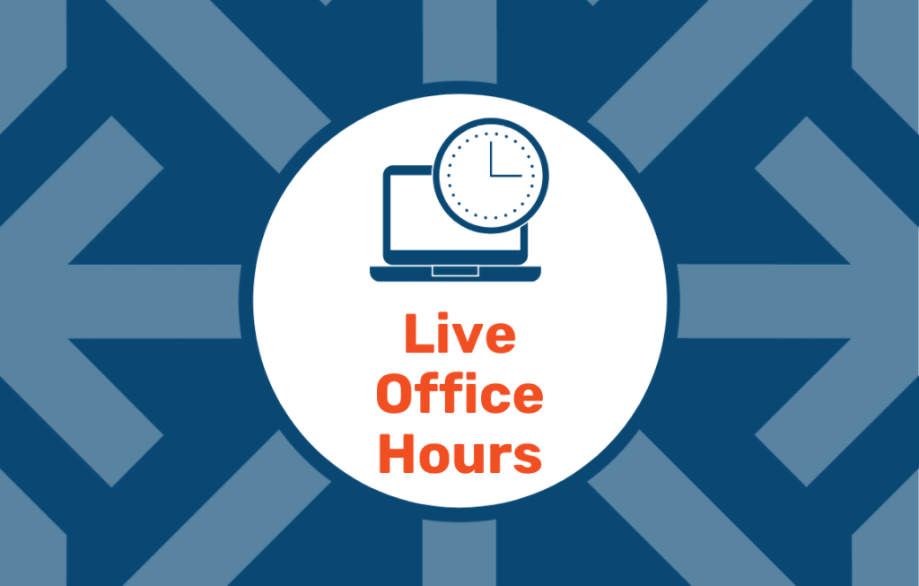 Live Office Hours