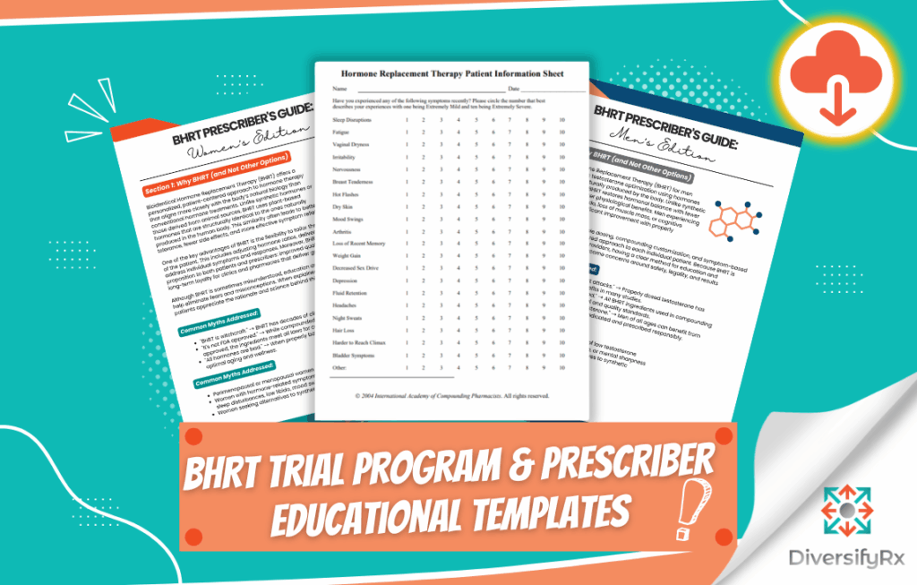 BHRT Trial Program & Prescriber Educational Templates image