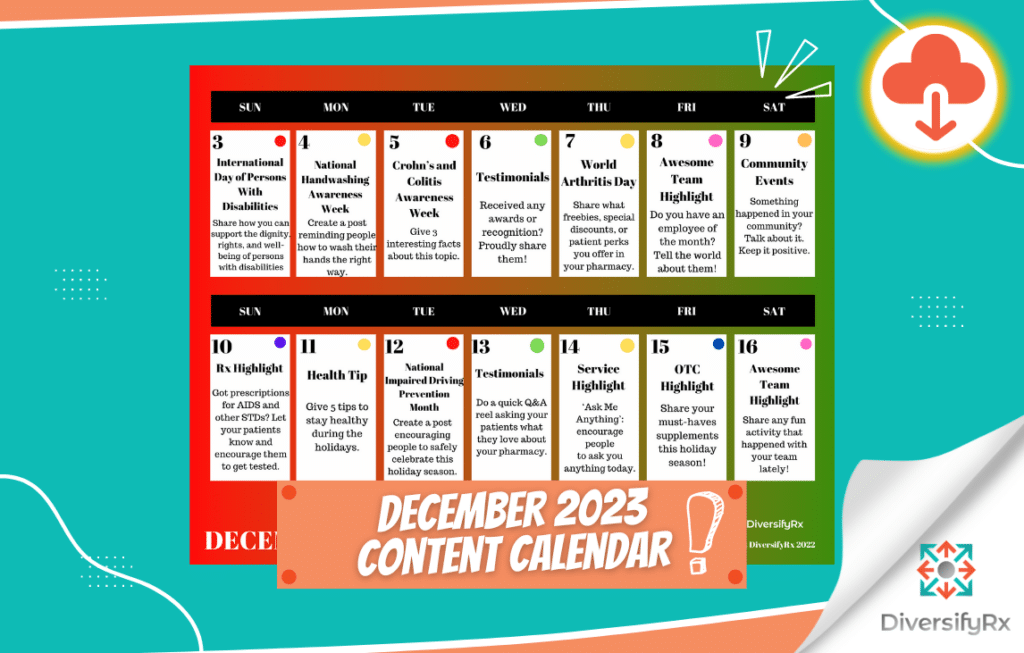 December 2023 Calendar Thumbnail