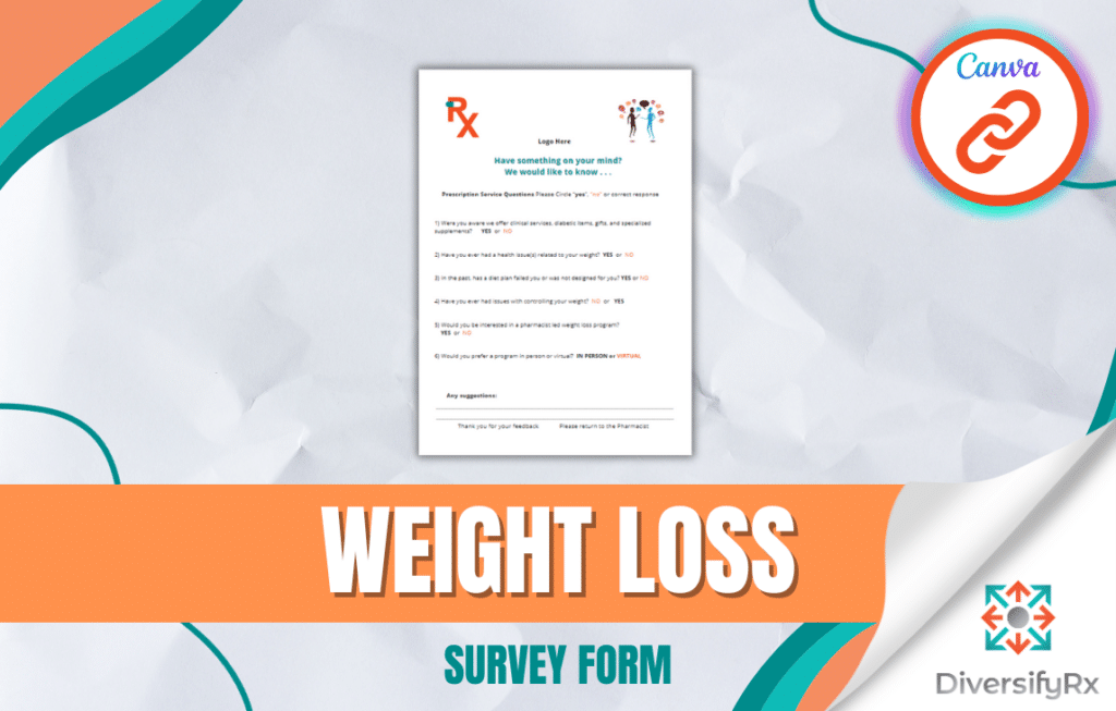 Weight Loss Survey Form