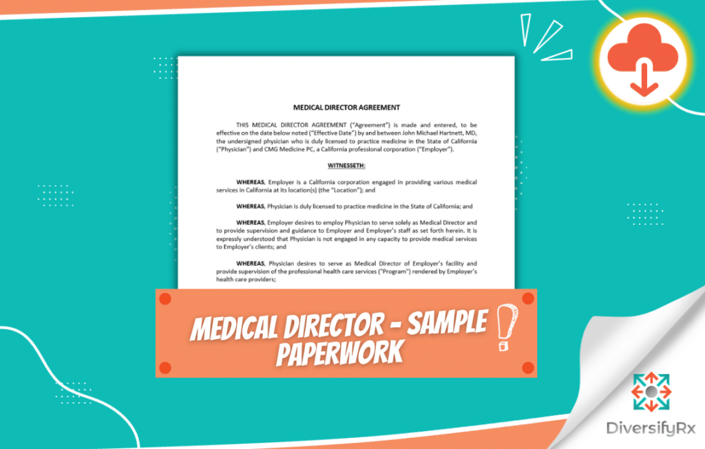 Medical Director - Sample Paperwork image