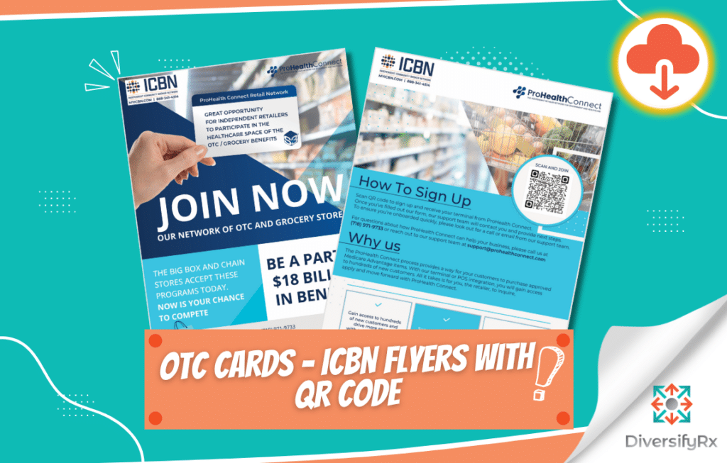 OTC Cards – ICBN Flyers with QR Code