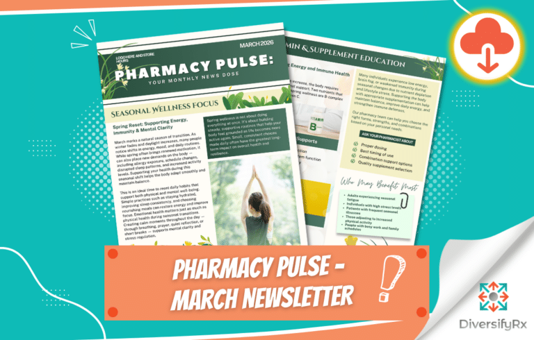 Pharmacy Pulse – March Newsletter Image