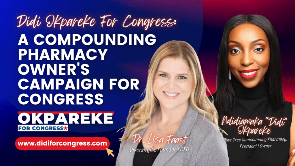 Didi Okpareke For Congress A Compounding Pharmacy Owner's Campaign For Congress Image