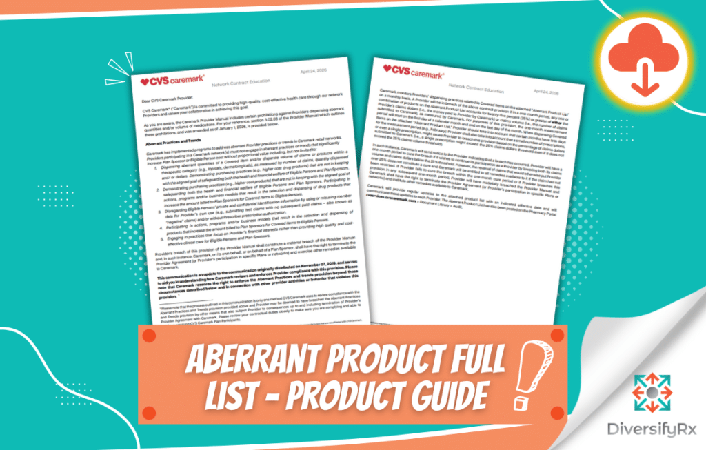 Aberrant Product Full List – Product Guide image