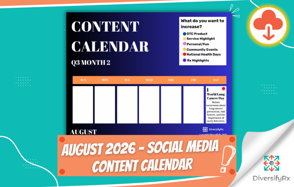 August 2026 – Social Media Content Calendar