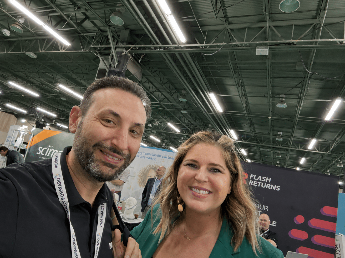 Dr. Lisa Faast with a Pharmacy Badass University member