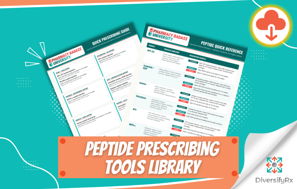 Peptide Prescribing Tools Library.Image